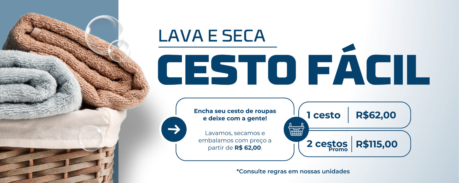 Banner LAVAGEM POR KG